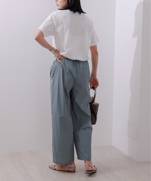 Eimee Law（エイミーロウ）の「2トーンニュアンスロゴTシャツ（Tシャツ/カットソー・レディース・スミクロ/オフホワイト・38）」の14枚目の写真