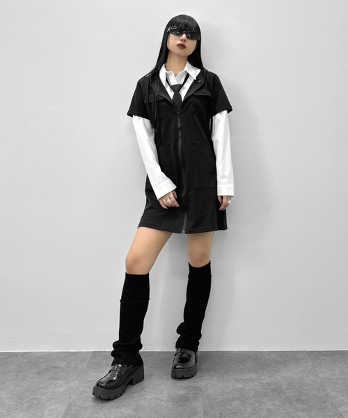 えぶりん♡ミニワンピース プチフリルニットミニワンピース – Darich (ダーリッチ)