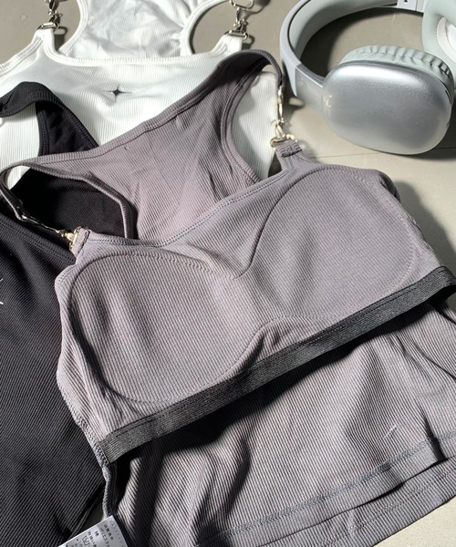 Mal.レレレさんより購入クロシェ　タンクトップ2枚セット新品未使用 ジェイダ GYDA 2WAY OPEN WORK ニットタンクトップ