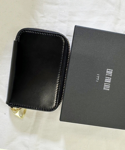 【ITTI × EDIT. FOR LULU】別注mini wallet（ブラック）