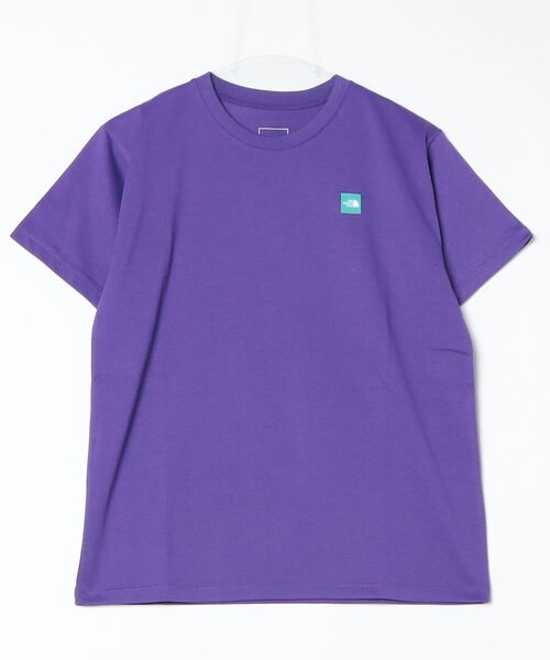 THE NORTH FACE(ザノースフェイス)の「ザ ノース フェイス THE NORTH FACE S/S Small Box Logo Tee_ショートスリーブスモールボックスロゴティー(Tシャツ/カットソー・レディース・ホワイト/ラベンダー/ダークグリーン/ブラック・M/L/XL/S)」の4枚目の写真