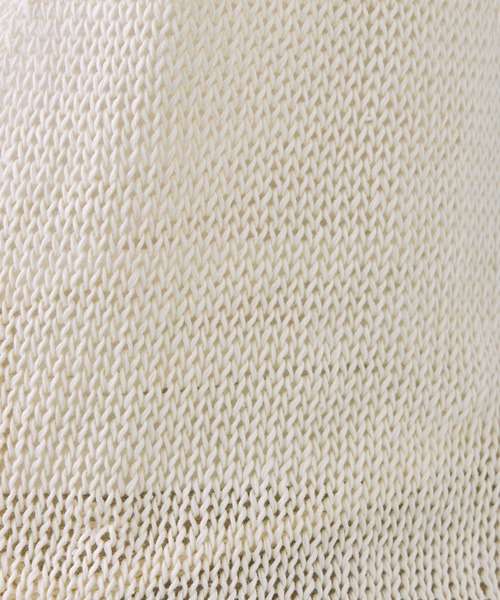 BABYLONE（バビロン）の「カシュクールニットジレ（ニット/セーター・レディース・オフホワイト/ベージュ・フリー）」の21枚目の写真