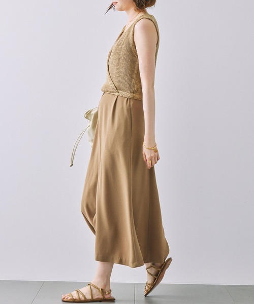 BABYLONE（バビロン）の「カシュクールニットジレ（ニット/セーター・レディース・オフホワイト/ベージュ・フリー）」の13枚目の写真