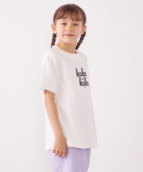monmimi(モンミミ)の「【SHIPS any別注】MONMIMI: グラフィック プリント 半袖 Tシャツ<KIDS>(Tシャツ/カットソー・キッズ・ライトブルー/ホワイト/ピンク・110/130/120)」の6枚目の写真