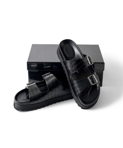 Subciety(サブサエティ)の「CROCODILESANDALS(サンダル・メンズ・ブラック・X-LARGE/LARGE/MEDIUM/SMALL)」の13枚目の写真