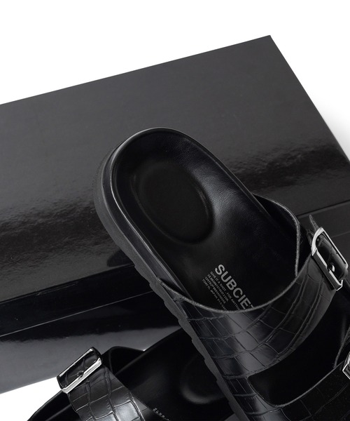 Subciety(サブサエティ)の「CROCODILESANDALS(サンダル・メンズ・ブラック・X-LARGE/LARGE/MEDIUM/SMALL)」の14枚目の写真