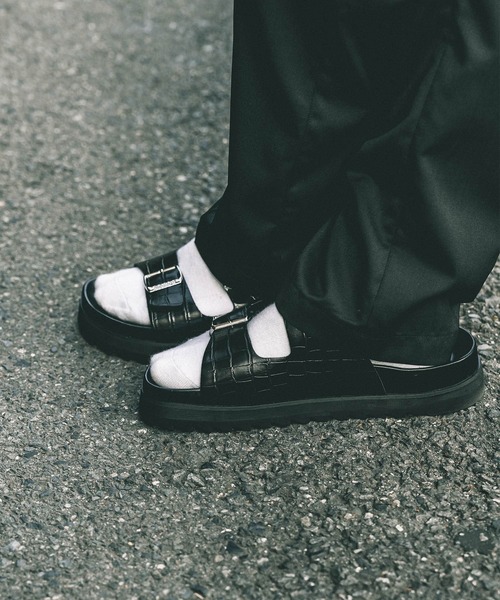 Subciety(サブサエティ)の「CROCODILESANDALS(サンダル・メンズ・ブラック・X-LARGE/LARGE/MEDIUM/SMALL)」の18枚目の写真