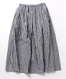 PICCIN | 【WEB限定】ギンガムチェックコットンフレアスカート(スカート)