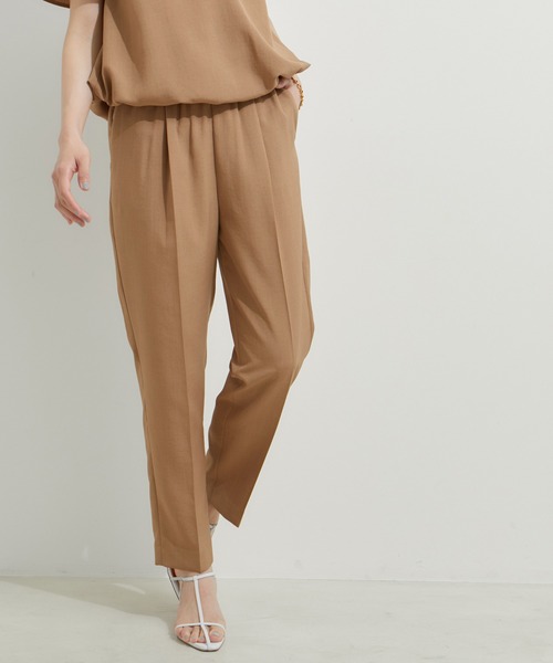 le cercle ADAM ET ROPE'(ルセルクルアダムエロペ)の「【セットアップ対応】タンブラーブッチャーテーパードパンツ(その他パンツ・レディース・チャコールグレー/ライトグレー/ダークブラウン/キャメル・FREE)」の4枚目の写真