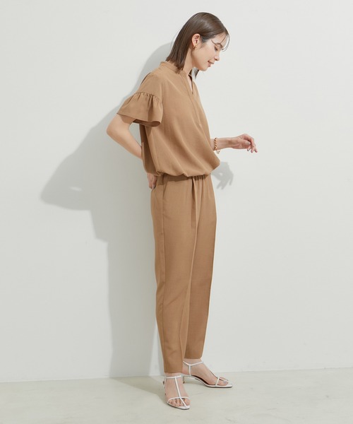 le cercle ADAM ET ROPE'(ルセルクルアダムエロペ)の「【セットアップ対応】タンブラーブッチャーテーパードパンツ(その他パンツ・レディース・チャコールグレー/ライトグレー/ダークブラウン/キャメル・FREE)」の16枚目の写真