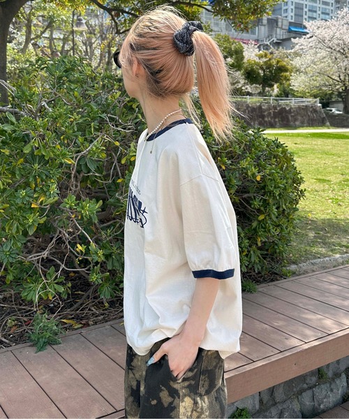 sedacle(セダクル)の「アソートロゴリンガーTシャツ(Tシャツ/カットソー・メンズ・ホワイト系その他/ブラウン/レッド/ネイビー/アイボリー・SMALL/MEDIUM/LARGE)」の14枚目の写真