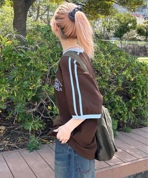 sedacle(セダクル)の「アソートロゴリンガーTシャツ(Tシャツ/カットソー・メンズ・ホワイト系その他/ブラウン/レッド/ネイビー/アイボリー・SMALL/MEDIUM/LARGE)」の19枚目の写真
