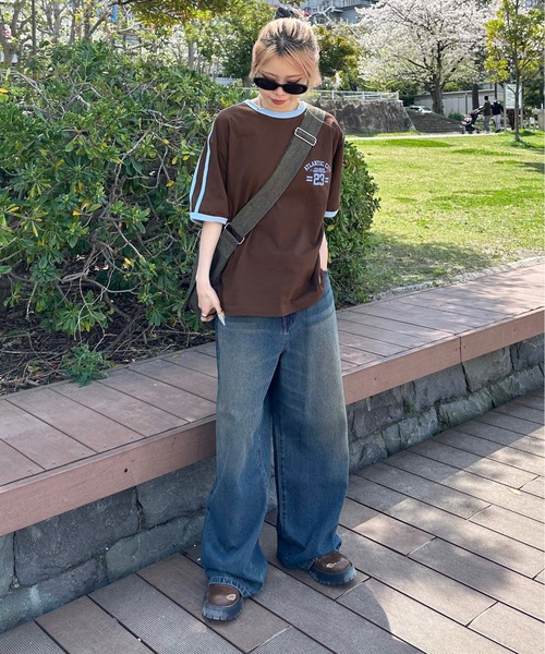 sedacle(セダクル)の「アソートロゴリンガーTシャツ(Tシャツ/カットソー・メンズ・ホワイト系その他/ブラウン/レッド/ネイビー/アイボリー・SMALL/MEDIUM/LARGE)」の20枚目の写真