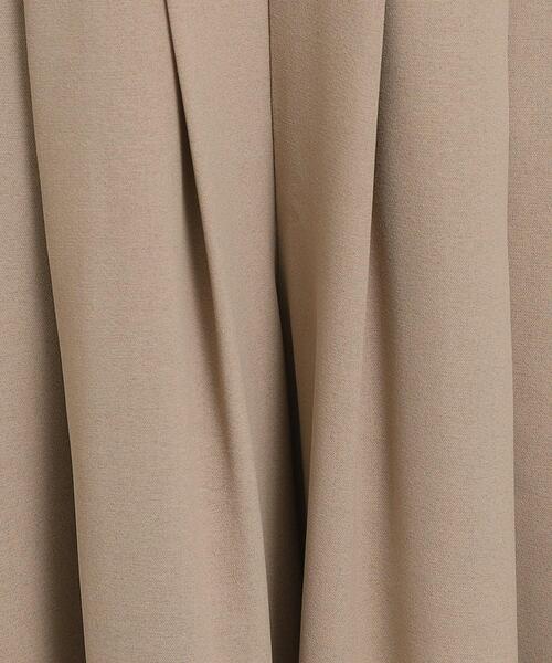 ITS'DEMO（イッツデモ）の「◆【肌触りさらり／ウエストゴム】タックスカーチョ（その他パンツ・レディース・ベージュ/ブラック/グリーン・00）」の15枚目の写真