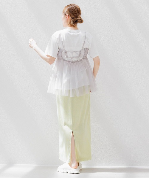 LAKOLE(ラコレ)の「アソートフォトTEE / 125541(Tシャツ/カットソー・レディース・ホワイト/オフホワイト・SMALL/MEDIUM)」の6枚目の写真