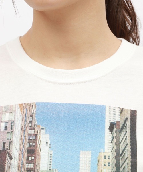 LAKOLE(ラコレ)の「アソートフォトTEE / 125541(Tシャツ/カットソー・レディース・ホワイト/オフホワイト・SMALL/MEDIUM)」の21枚目の写真