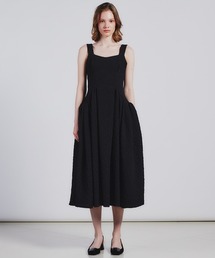 極美品 2024年製 ソブ フラワーコルセット風ワンピース 花柄 ブラック 36 極美品 2024年製 ソブ フラワーコルセット風ワンピース 花柄 ブラック 36