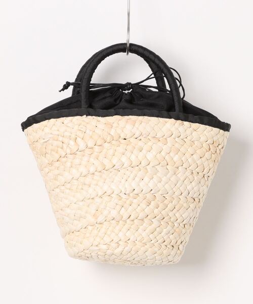 TONE SELECT GOODS（トーンセレクトグッズ）の「Liaa/リボン付き かごバッグ A18352（かごバッグ・レディース・ピンク/ブラック/ブルー・FREE）」の4枚目の写真