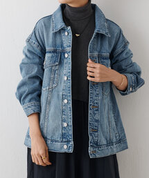 BEARDSLEY | 《FRIPIER》後ろタックGジャン(デニムジャケット)
