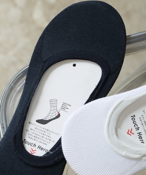 ROOPTOKYO（ループトウキョウ）の「gark./ガーク NUDE cover socks ソックス 2026新作　再入荷（ソックス/靴下・メンズ・ネイビー/ブラック/ホワイト/グレー・S/XL/L）」の15枚目の写真