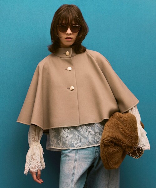 VIOLAd'ORO(ヴィオラドーロ)の「【VIOLAd'ORO (ヴィオラドーロ) 】エコファーチェーントート(ショルダーバッグ・レディース・ブラウン・FREE)」の9枚目の写真