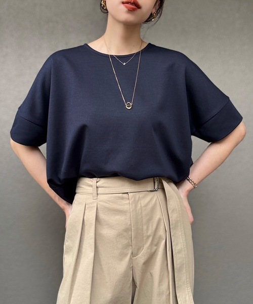 Emma Taylor - Emma Taylor✨新品・タグ付き！シルキーグログランシャツヘムプルオーバー シルキーグログランシャツヘムプルオーバー│Emma Taylor│157cm