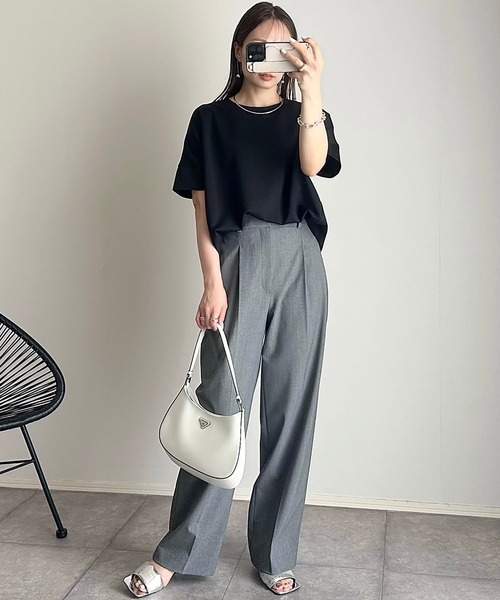 110yusho様♡専用 ネックが選べる！ライトダンボールダブルスリーブプルオーバー Emma