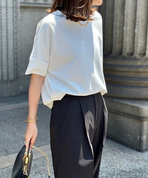 ブラック36 emma様 ネックが選べる】ダンボールコクーンフォルムプルオーバー Emma