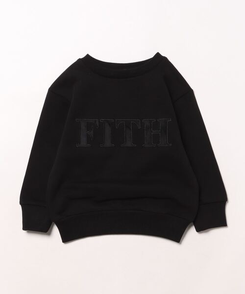 Smooth Fleece Logo Applique Pullover