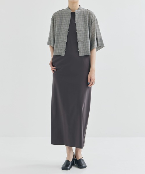 CLANE（クラネ）の「【CLANE/クラネ】CHINA BUTTON SHIRT/チャイナ