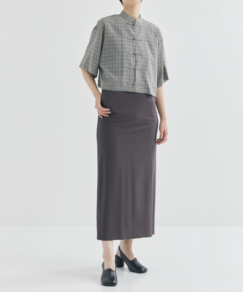 CLANE（クラネ）の「【CLANE/クラネ】CHINA BUTTON SHIRT/チャイナ