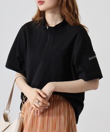 ドライカノコZIPハイネック半袖シャツ
