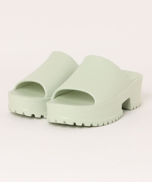 Balancoire（ブランコアール）の「超軽量ワントーンスライドサンダル（サンダル・レディース・グレー/ブラック/アイボリー/グリーン・M/L/LL/S）」の11枚目の写真