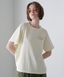 OPEN NECK BACK TACK FADEWASH T-SHIRT/オープンネック バックタック フェイドウォッシュTシャツ