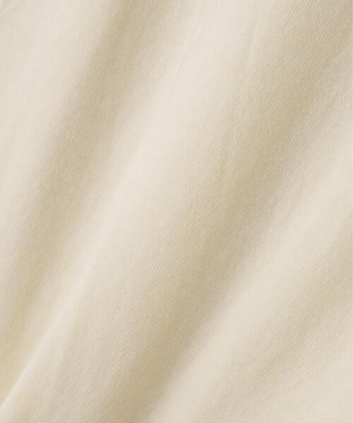AVIREX(アヴィレックス)の「OPEN NECK BACK TACK FADEWASH T-SHIRT/オープンネック バックタック フェイドウォッシュTシャツ(Tシャツ/カットソー・レディース・レッド/チャコールグレー/アイボリー・F)」の16枚目の写真