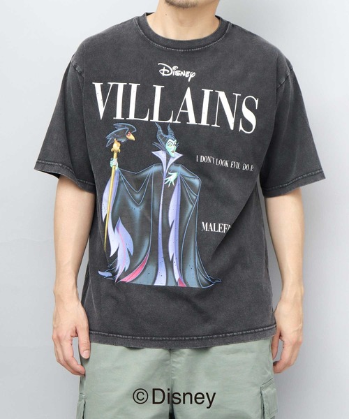 セール】スノーウォッシュ加工 ディズニー ヴィランズ 古着風