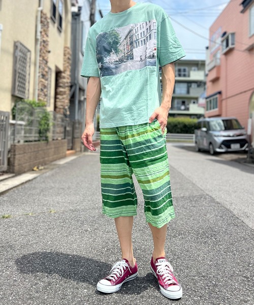BEATJIVE(ビートジャイブ)の「インド綿 ハーフパンツ ステテコ ボーダー コットン メンズ 夏(その他パンツ・メンズ・パープル系その他2/パープル系その他3/グリーン系その他3/ブルー系その他/グリーン系その他/レッド系その他/パープル系その他・LARGE/MEDIUM)」の22枚目の写真