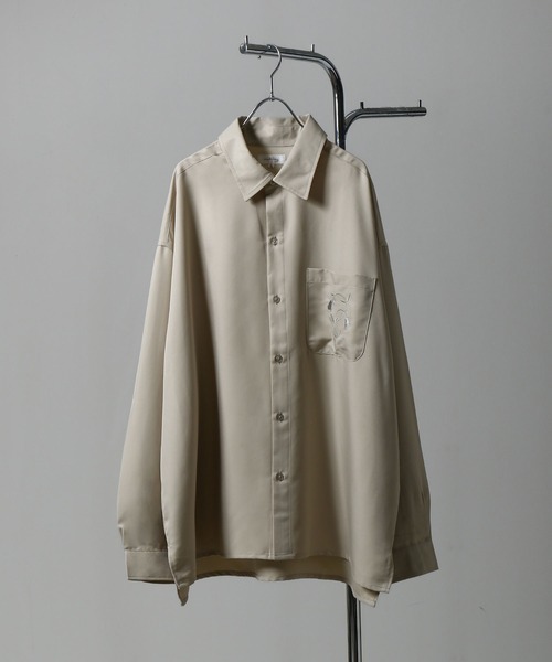 apolina 5-7y 24AW マスタードカラー 刺繍入り キッズ長袖シ