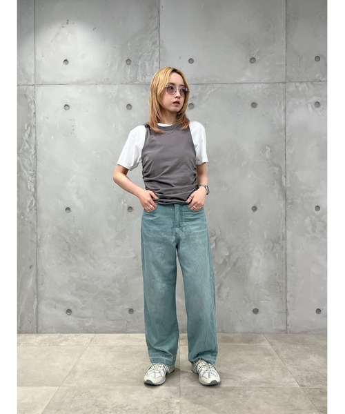 M TO R(ムウトアール)の「NO-SLEEVE KNOT DEZIGN TOPS(タンクトップ・レディース・ブラック/レッド/ライトグレー・40/38)」の4枚目の写真