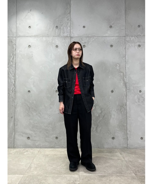 M TO R(ムウトアール)の「NO-SLEEVE KNOT DEZIGN TOPS(タンクトップ・レディース・ブラック/レッド/ライトグレー・40/38)」の5枚目の写真