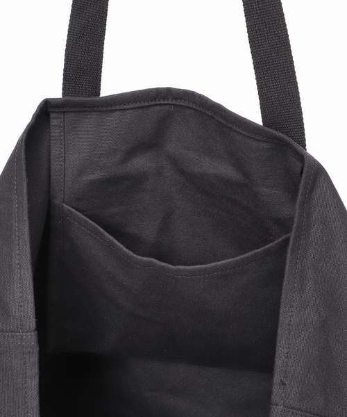 PARROTT CANVAS(パロットキャンバス)の「【PARROTT CANVAS/パロットキャンバス】PCM Canvas tote:トートバッグ(トートバッグ・レディース・ブラック・FREE)」の3枚目の写真