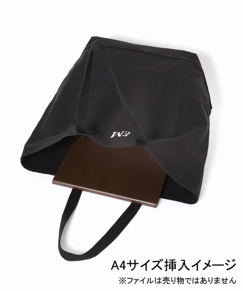 PARROTT CANVAS(パロットキャンバス)の「【PARROTT CANVAS/パロットキャンバス】PCM Canvas tote:トートバッグ(トートバッグ・レディース・ブラック・FREE)」の2枚目の写真
