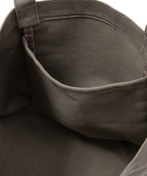 HUF（ハフ）の「HUF OG LOGO TOTE BAG S / HUF ハフ トートバッグ（トートバッグ・メンズ・ナチュラル/ブラック/グレイッシュベージュ・O/S）」の9枚目の写真