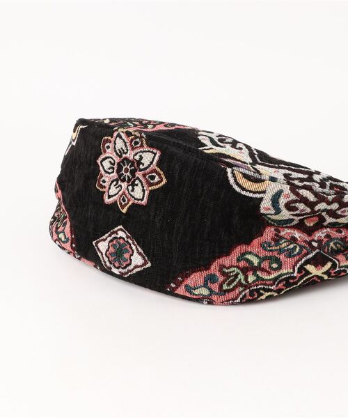 チャイハネ(チャイハネ)の「【チャイハネ】ギルダークレセントバッグ(ショルダーバッグ・レディース・ブラック/ワイン・FREE)」の4枚目の写真