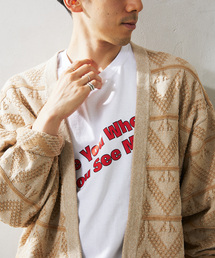 JOURNAL STANDARD relume | CALIFORNIA アモルファス プレーティングカーディガン(ニット/セーター)