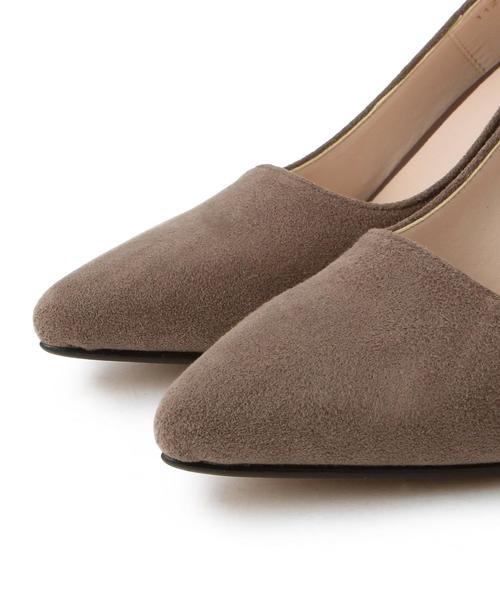 Boisson Chocolat（ボワソンショコラ）の「BKF ﾎﾟｲﾝﾃｯﾄﾞﾊﾟﾝﾌﾟｽ75（パンプス・レディース・ブラック/モカ/レッド/ネイビー・22.5cm/23.5cm/22cm/24.5cm/23cm/24cm）」の10枚目の写真