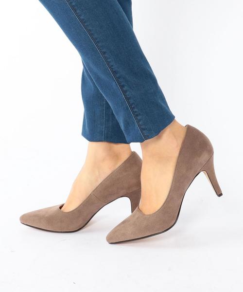 Boisson Chocolat（ボワソンショコラ）の「BKF ﾎﾟｲﾝﾃｯﾄﾞﾊﾟﾝﾌﾟｽ75（パンプス・レディース・ブラック/モカ/レッド/ネイビー・22.5cm/23.5cm/22cm/24.5cm/23cm/24cm）」の14枚目の写真