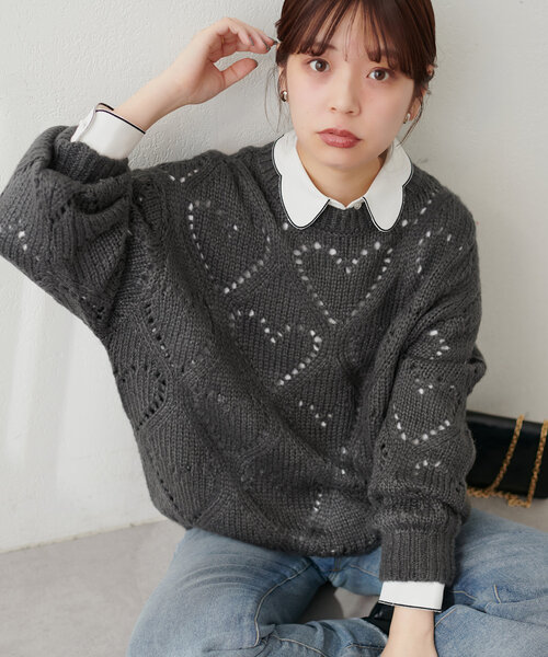 ♡希少♡CHANEL ハウンドトゥースニットセーター ♡希少♡CHANEL ハウンドトゥースニットセーター