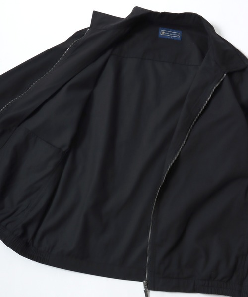 BEVERLY HILLS POLO CLUB（ビバリーヒルズポロクラブ）の「BEVERLY HILLS POLO CLUB/ビバリーヒルズポロクラブ Harrington Jacket/ツイル ロゴ ワンポイント刺繍 ハリントンジャケット/スイングトップ/ブルゾン/レディース メンズ（ブルゾン・メンズ・ベージュ/ネイビー/カーキ/ブラック・M/L/LL）」の16枚目の写真