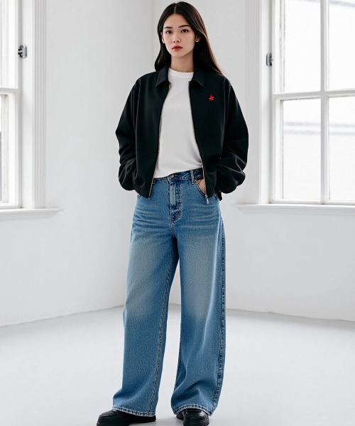 美品 ビバリーヒルズポロクラブ スウィングトップ 中綿ブルゾン ハリントン G9 BEVERLY HILLS POLO CLUB（ビバリーヒルズポロクラブ） ブルゾン